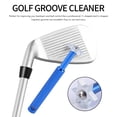 thumbnail image 2 of Golf Groove Sharpener Tool Golf Club Groove Sharpener and Retractable Golf Club Brush for Golfers Practical and Clean Kits for All Golf Irons Blue and Red, 2 of 8