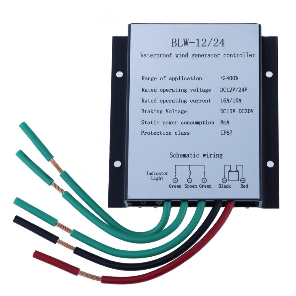 Tohuu Wind Turbines Generator Charge Controller IP67 Mini Wind Turbine