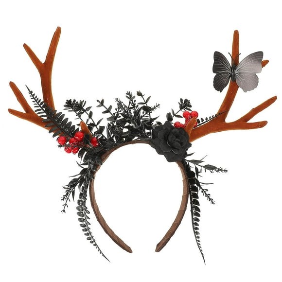 Christmas Headband Antler Hair Band Xmas Party Head Band Plastic Headband Festival Headdress Prop