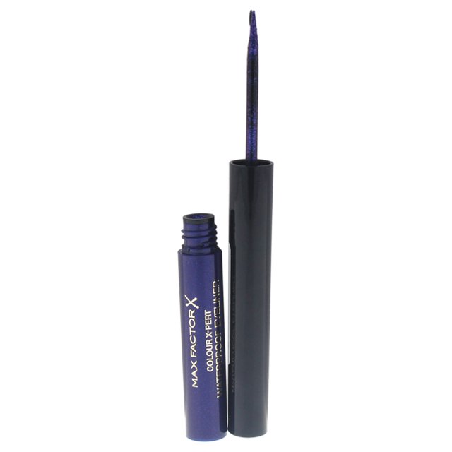 Color X -Pert Waterproof Eyeliner - 03 lila metálica por factor máximo para mujeres - delineador de ojos de 0.06 oz Max Factor Max Factor