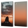 thumbnail image 1 of Head Case Designs Officially Licensed Nature Magick So The Adventure Begins Quote Desert Leather Book Wallet Case Cover Compatible with Apple iPad mini 4, 1 of 6