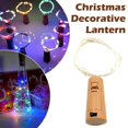 thumbnail image 3 of SSKFHGI 1M Fairy String Light with 20LED Solar Cork Wine Bottle Garland Wire, 3 of 9