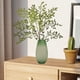 thumbnail image 5 of Ramas artificiales de hoja de Milan | Mini Vegetación Falsa de 105 cm | Hojas de PVC realistas | Acento floral artificial duradero para un arreglo de jarrones en el salón | Decoración de adornos, 5 of 6
