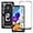 Samsung Galaxy A21 Case Black, variant on Samsung A21 Phone Case, Galaxy A21 Phone Case with Screen Protector, Military Grade Protective Cases with Ring for Samsung Galaxy A21 (Blue)
