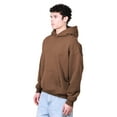 thumbnail image 2 of Brooklyn Cloth Men's Heavy Weight Pullover Hoodie, Drop Shoulder, Casual Wear, Toffee,Large, 2 of 3