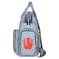thumbnail image 2 of Baby Diaper Bag Backpack Large Capacity Fashion Mummy Nappy Bag Nursing Bag Travel for Baby Care Blue, 2 of 5