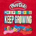 thumbnail image 3 of CafePress - Play Doh Keep Going Keep Growing T Shirt - Mens Football Shirt, 3 of 4