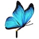 thumbnail image 2 of Simulación de mariposa estaca parque decoración de mariposa de mariposa decoración del jardín de la mariposa, 2 of 6