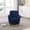 Navy, variant on Jopath Velvet 360°Swivel Barrel Chair, Swivel Accent Chairs Armchair, Round Barrel Chairs with Gold Stainless Steel Base for Living Room Reading Bedroom Emerald