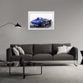 thumbnail image 3 of Stephen Chambers 24x17 White Modern Wood Framed Wall Art Titled - Corvette Grand Sport 3, 3 of 6