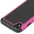 thumbnail image 3 of coveron lg x style / tribute hd case, hexaguard series hard phone cover, 3 of 4