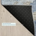 thumbnail image 5 of Addison Rugs Chantille Indoor/Outdoor Transitional Abstract Denim Machine Washable Round Rug, 8' x 8', 5 of 8