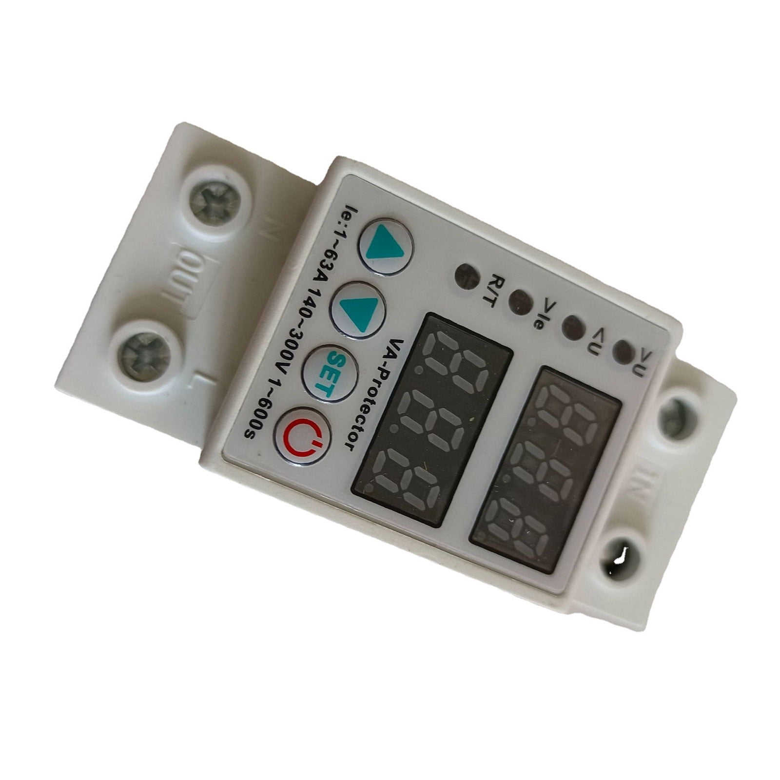 Geemin 63A Din Rail 220V Adjustable Over and Under Voltage Protective Device Protector