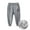 Gray, variant on LYMAYTER Kids Toddler Boys Sweat Pants Baby Fleece Printed Long Trousers for 1-9 T Fall Winter Elastic Waist Jogger Pants