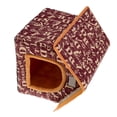 thumbnail image 1 of Portable Winter Pet Bed House, Removable Washable Cat House, Classical and Fashionable Design, Suitable for Dogs and Cats, Durable and Long Lasting, 1 of 8