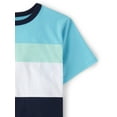 thumbnail image 2 of The Children's Place Boys Short Sleeve Colorblock T-Shirt, Sizes XS-XXL, 2 of 3
