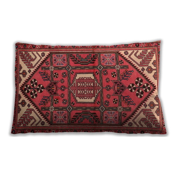 Ahgly Company Outdoor Rectangular Traditional Lumbar Throw Pillow, 13 inch by 19 inch