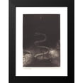 thumbnail image 2 of Odilon Redon 14x18 Black Modern Framed Museum Art Print Titled - And the Lia for a Thousand Years (And Bound Him a Thousand Years) (1899), 2 of 5