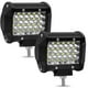 thumbnail image 1 of Cápsulas LED, barra de luz LED de 4 pulgadas, 72 W, combo de inundación puntual, luz todoterreno, luz de trabajo LED de triple fila, luces antiniebla para camioneta, Jeep, ATV, UTV, SUV, luz, 1 of 5