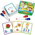 thumbnail image 6 of Coogam Short Vowel Spelling Flash cards, Learn to Write CVC SightWords Color Pattern Handwriting Cards Fine Motor Montessori Educational Toy for 3 4 5 Years Old, 6 of 9