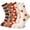 A, variant on Womens Cotton Blend Mid Calf Socks Fair Isle Speckled Knit Snowflake Pattern Crew Socks Autumn Winter Thermal Warm Cozy Casual Dress Socks (C)
