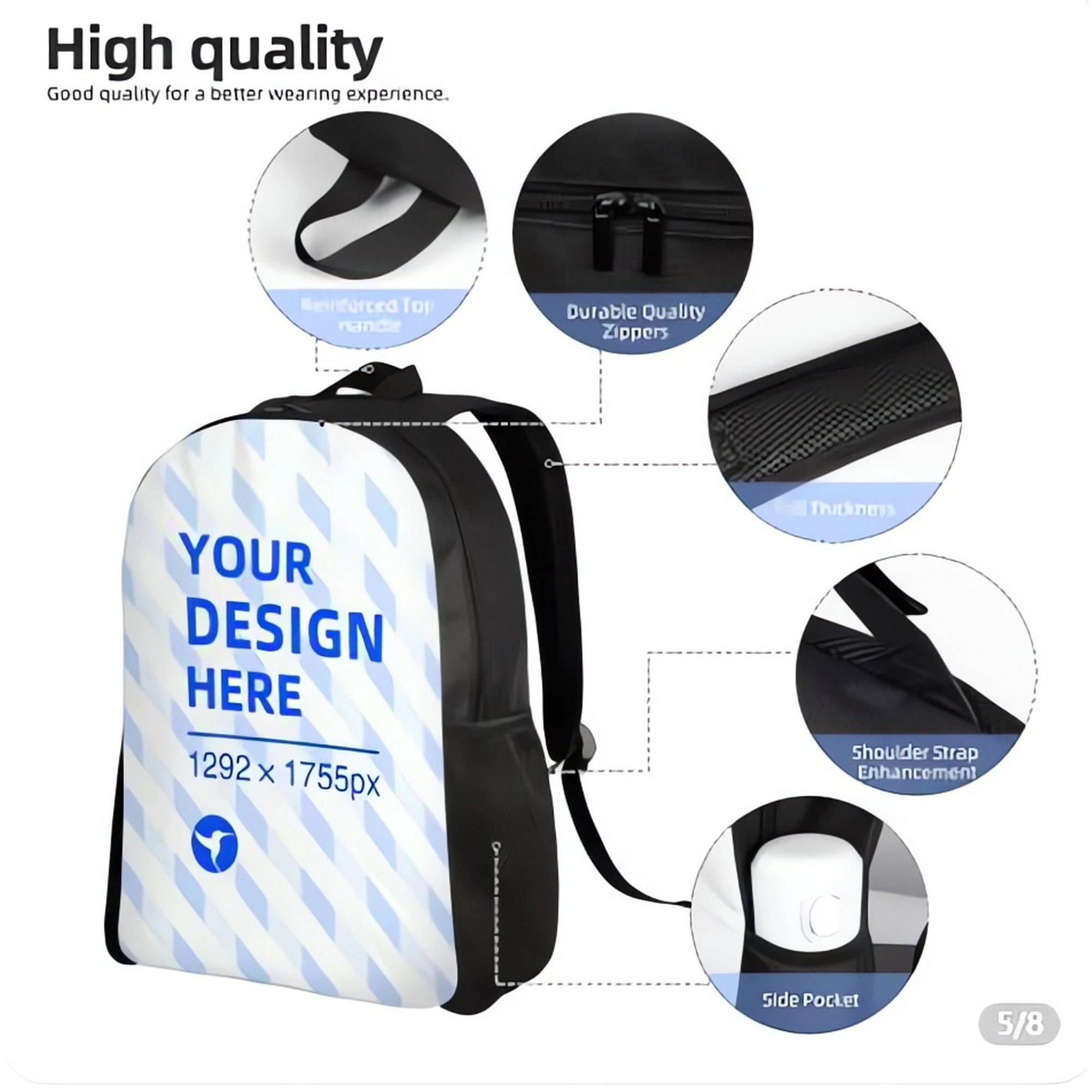 BanG Dream Kids Backpack Bags for Boys Girls Back Pack Students