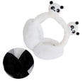 thumbnail image 2 of Yokua Fashionable Panda Plush Ear Muffs for Halloween Party Keep Warm Outdoor, 2 of 19