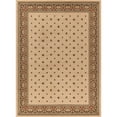 thumbnail image 2 of Concord Global 63085 5 ft. 3 in. x 7 ft. 3 in. Ankara Pin Dot - Brown, 2 of 5