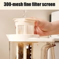 thumbnail image 5 of MMJ Cold Brew Coffee Maker Pitcher 1.6L with Removable Filter Spill Safe Carafe for Iced Tea Fruit 9.05x5.9x3.54in, 5 of 6