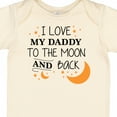 thumbnail image 4 of Inktastic I Love My Daddy to the Moon and Back Boys or Girls Baby Bodysuit, 4 of 5
