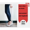 thumbnail image 4 of Long Metal Shoe Horn -18 Inches Long Handled Stainless Steel Shoehorn, 4 of 4