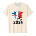 thumbnail image 3 of Little Girl's Paris T Shirt Short Sleeved Graphic Tees Kids Casual Loose T-Shirt, 3 of 4