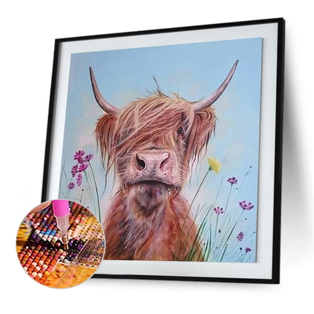 5D bricolaje completo taladro diamante pintura Yak Cruz puntada bordado mosaico Kit Likrtyny decoración de arte
