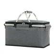 thumbnail image 2 of Lilgiuy Clearance Insulated Cooler Bag with Aluminium Frame Suitable for Picnic, Camping, BBQ and Sporting Events for Family, 2 of 2