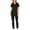 Black, variant on Nurses Healthcare Tunic Hospitality Maid Nurses Carers Therapist Dentist Uniform