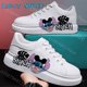 thumbnail image 3 of Stitch-Zapatillas de deporte para hombre y mujer, zapatos informales con plataforma para kateboarding, zapatos planos con grafiti 3D, a la moda, 3 of 5