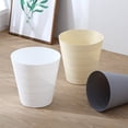 thumbnail image 2 of Raindrops Indoor Top-Open Trash Can Basket for Dining Room, Office, Kitchen Waste Bin with Lid, 2 of 8