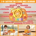 thumbnail image 3 of LieGorJi Steering Wheel Toys, Pretend Play Driving Toys, Baby Montessori Educational Developmental Sensory Toys, Birthday Gifts for 1-3 3-5 5-8 Year Old, 3 of 7