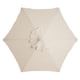 thumbnail image 2 of Sombrilla rectangular para patio, sombrilla para exteriores, sombrilla de mesa de mercado con botón pulsador, manivela inclinable, 2 m, color beige TUNC Sencillez, 2 of 3