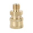 thumbnail image 2 of Quick Connector Coupler for Pressure Washer Nozzle Cleaning Hose Pipe Fitting 18, 2 of 8
