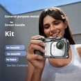 thumbnail image 2 of Xplorer Kit de Poignée pour insta360 Go Photographie de Rue Poignée Libération Rapide Base Adaptateur Support Caméra, 2 of 8