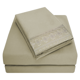 thumbnail image 1 of Juego De Sábanas MELOCOTTON HOGAR Tamaño Matrimonial Bordadas Suaves Y Frescas Altura De 40cm Mod. Beige, 1 of 7