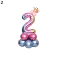 thumbnail image 5 of Kemweao 0-9 Number Crown Foil Latex Balloon Balls Birthday Party Wedding Decor Supplies, 5 of 8