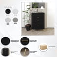 thumbnail image 7 of Castle Place Glam 4 Drawers Wooden Dresser, Light Grey, 7 of 7