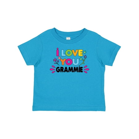 

Inktastic I Love You Grammie with Flowers Gift Baby Girl T-Shirt