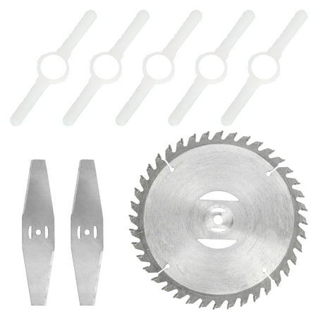 JNXYL Steel Trimmer Head, Universal Weed Eater Blade, Steel Lawn Mower Cutter Tool