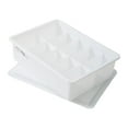 thumbnail image 4 of Estuche de almacenamiento de ropa interior Macarena Organizador de almacenamiento Blanco 10 rejillas, 4 of 7