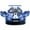 blue, variant on 1: 24 Suitable for BMW M6 GT3 Alloy Car Die Casting Model Dynamic Sound and Light Toy Series Collection Gift Children's Birthday Gift