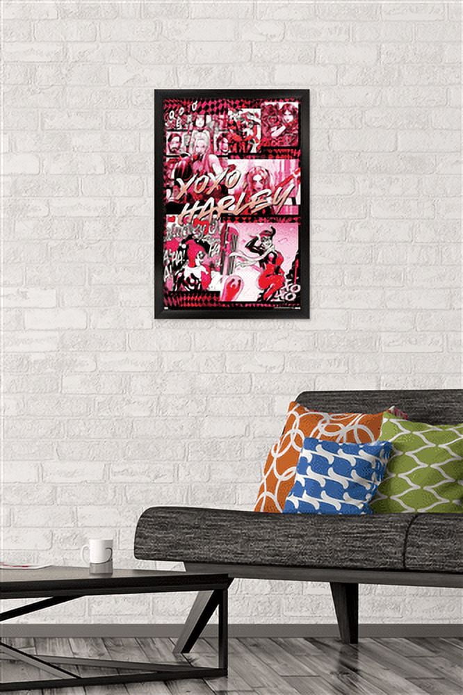 DC Comics - Harley Quinn - Good To Be Bad Wall Poster, 14.725" x 22.375", Framed
