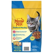 Meow Mix Seafood Medley Dry Cat Food, 3.15 lb. Bag